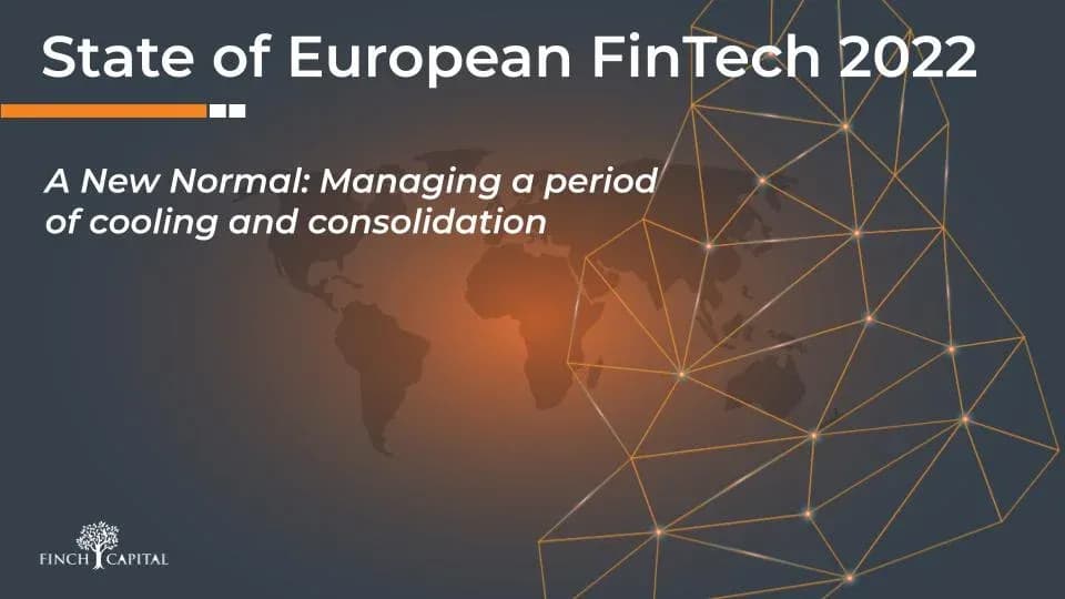 State of European FinTech Report 2022