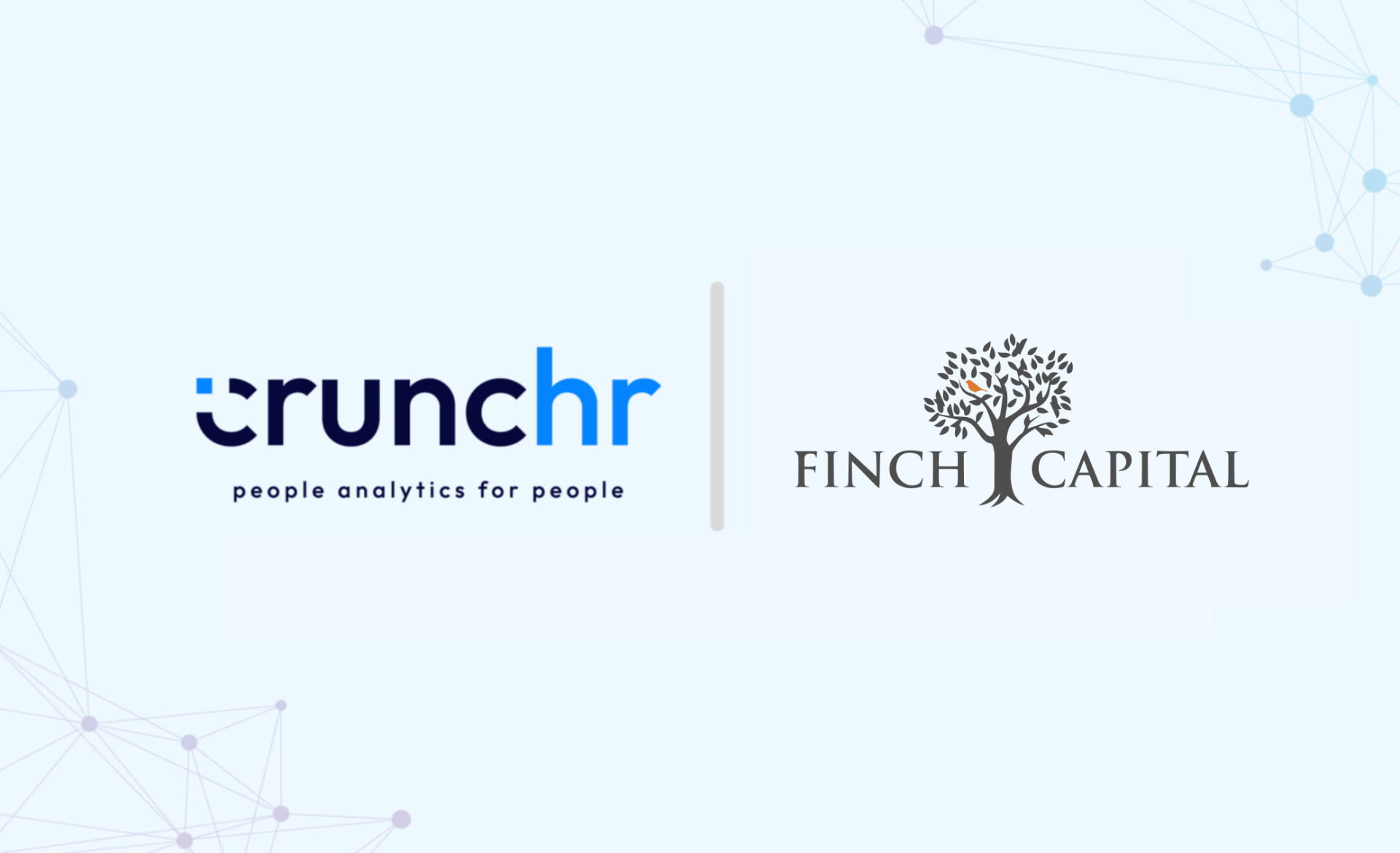 Crunchr and Finch Capital partnership